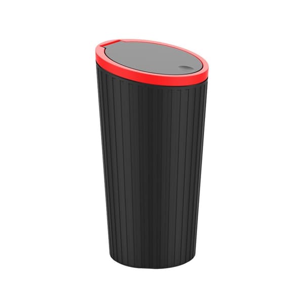 Bil søppelbøtte koppholder søppelbøtte RØD Red
