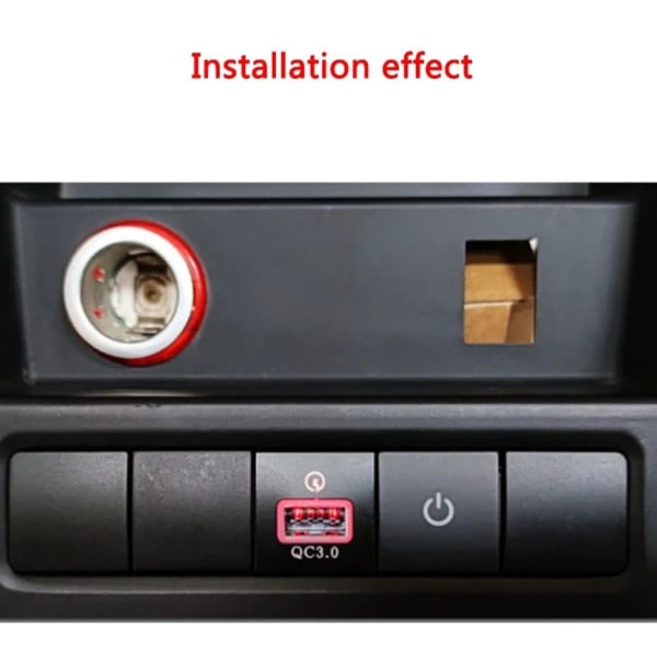 Billader Laderuttak QC3.0 LADER QC3.0 LADER QC3.0 Charger