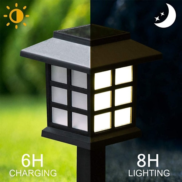 Solar Light Puutarhavalot PUNAINEN VALO PUNAINEN VALO red light