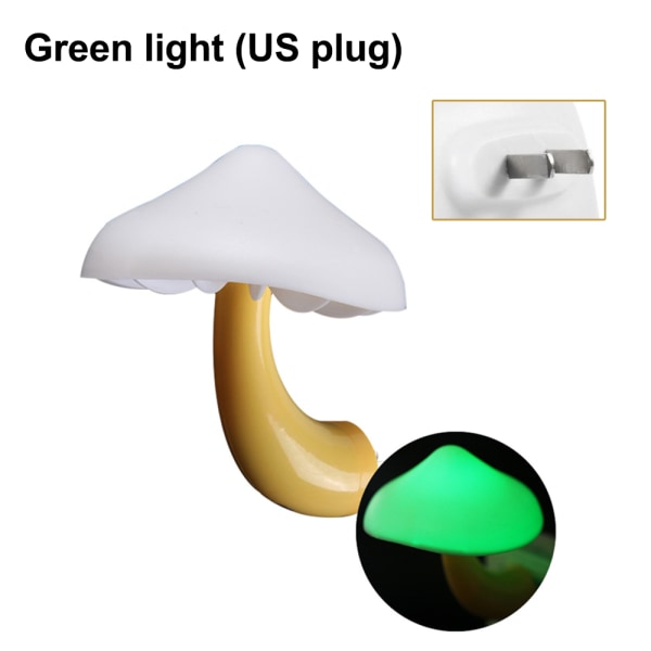 LED-lampor Mushroom Night Light 6 6 6