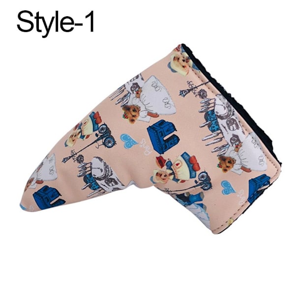Golf Putter Head Cover Golf Club Head Covers STYLE-1 STYLE-1 Style-1