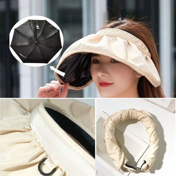 Shell Sunshade Hat Bucket Caps ROSA pink