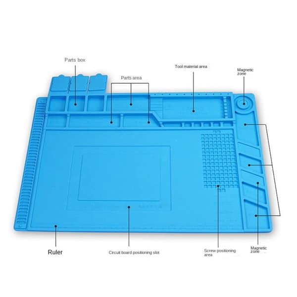 Reparationspude Loddestation Loddemåtte