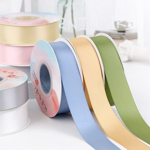 Satinband Rött band GRÅ BLÅ GRÅ BLÅ Grey Blue