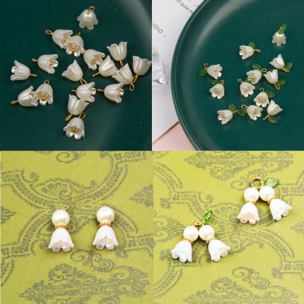 20 kpl Pearl Bell Orchids -riipus DIY -riipus B B B