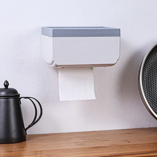 Toalettpapirholder Tissue Box GRÅ Grey