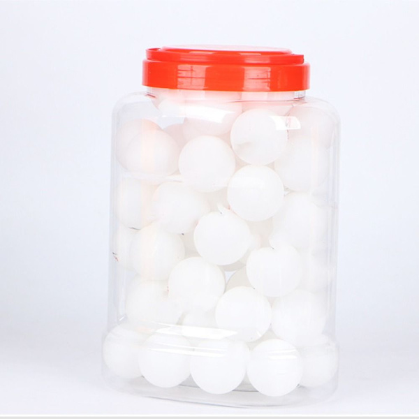 60/140ST Bordtennisbollar 3 stjärnor pingisboll VIT 60ST white 60pcs-60pcs
