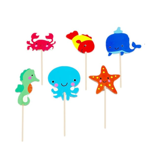 Cupcake Toppers Kagepynt Kageflag