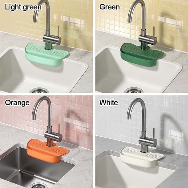 Kran Matte Vask Splash Guard HVIT white