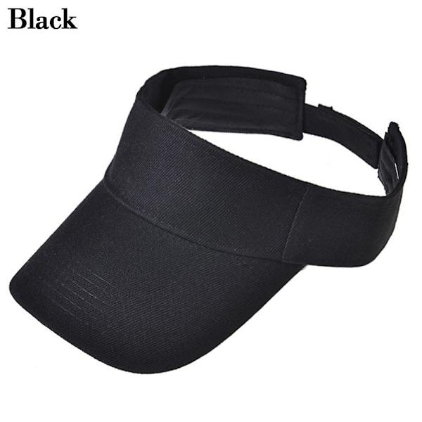Sommarbaseballhatt Solskyddshatt SVART Black