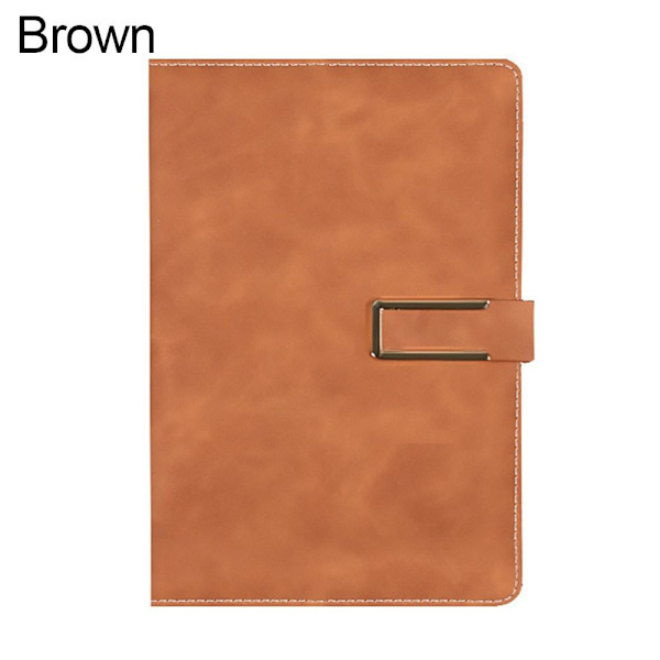 A5 Notebook Ledger Book BRUN Brown
