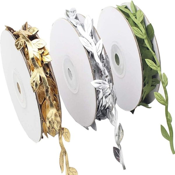 blad band falska blad spets trim