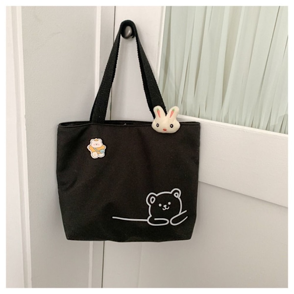 Mulepose Skuldertaske SORT black