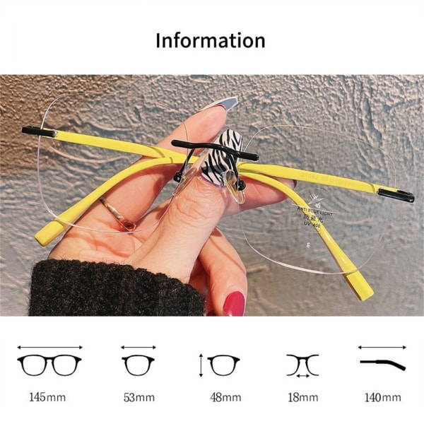 Briller Optiske briller SVART black
