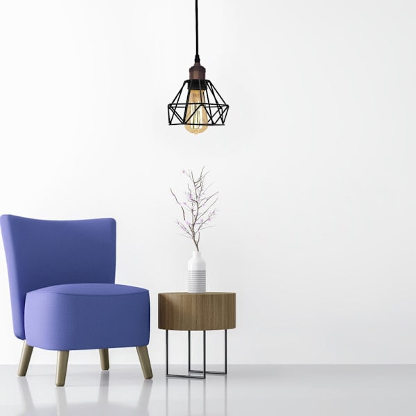 Lampeskærm Lampebur SORT Black