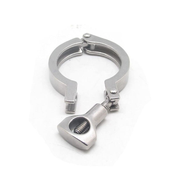 2 stk 1,5" Sanitær Tri-clamp Tri Clamp Clover Sanitærrør