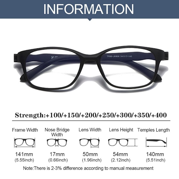 Læsebriller Briller BLACK STRENGTH 250 Black Strength 250
