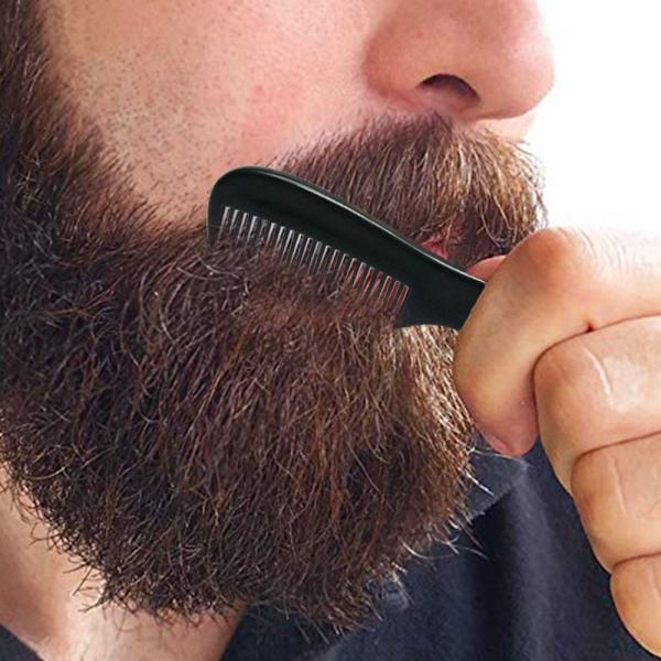 Mustaschkam Skäggkam INGEN HÅL INGEN HÅL No hole