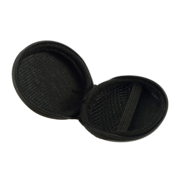 4 Stk Øretelefon Srorage Bag Disketui Black 1-1