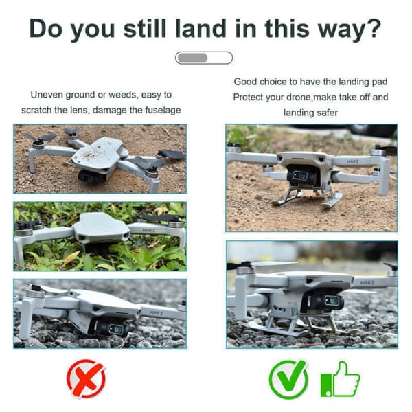 Drone laskuteline Laskuteline Laajennus Laskuteline
