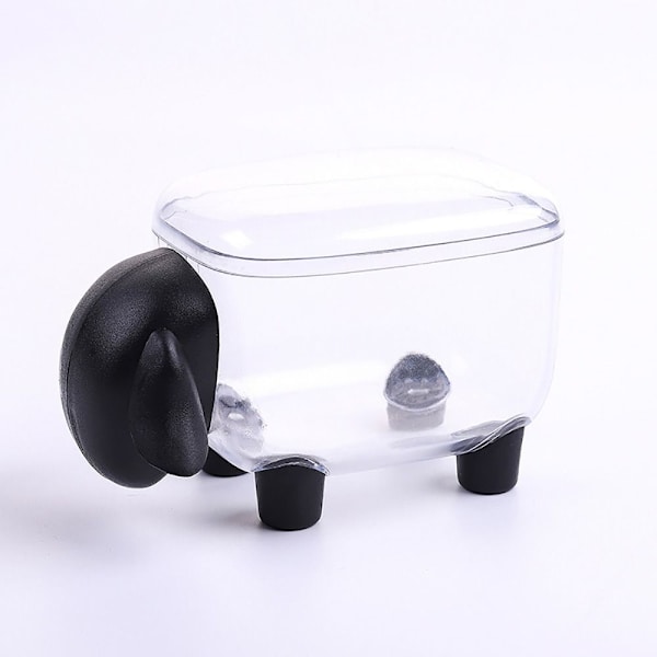 Bomullspinneholder Bomullballdispenser HVIT white
