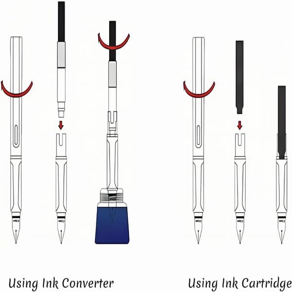 Bläckpenna Presentpenna Reservoarpenna