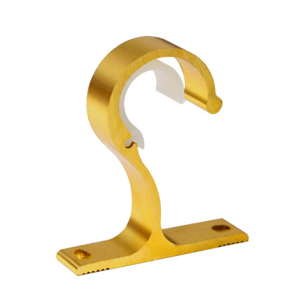2stk Gardinstangsholder Monteringskrog GULD gold