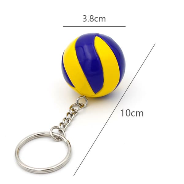 2 st Volleybollnyckelring Bilnyckelring D D D