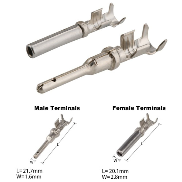 Automotive Multi Plug Car Connector 4 PIN 4 PIN 4 Pin