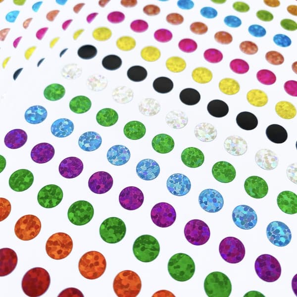 Dot Stickers Dot Labels 1/4\"