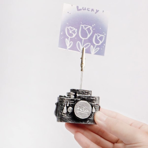Memo Clip Hållare Pappersklämma Picture Card Display