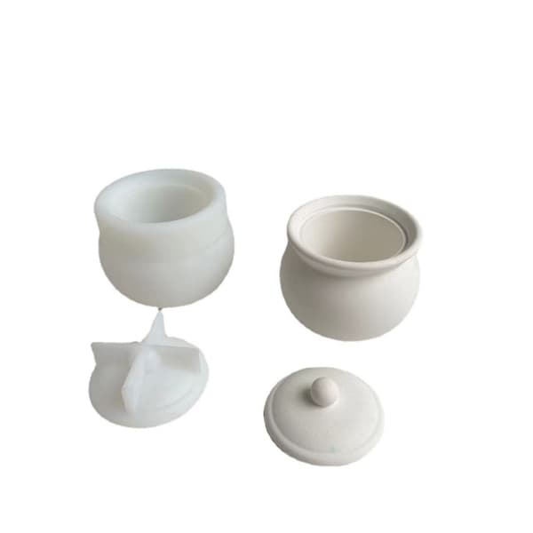 Silikonform Förvaringsburk Dekorationsform