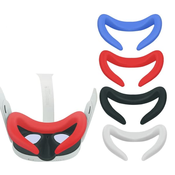 Eye Mask Pad Silikon ansiktsdeksel HVIT White