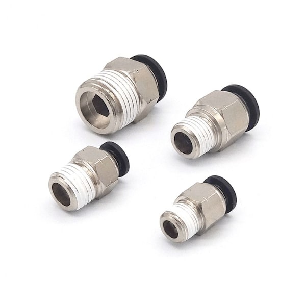 5Pak Push To Connect Slangefitting Quick Connect Air Fittings