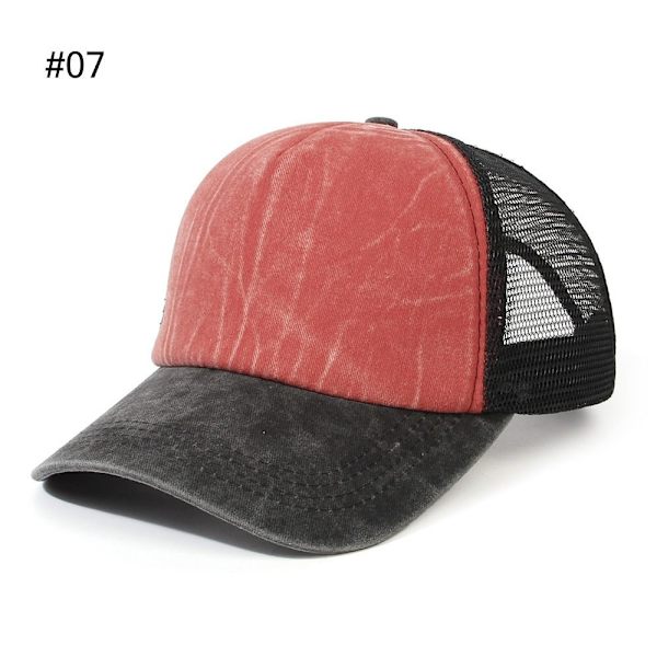 Cap Distressed Baseball-Cap 07 07 07