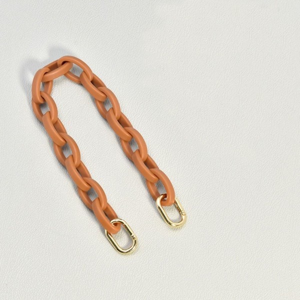 Resin Chain Bag Strap ORANGE orange