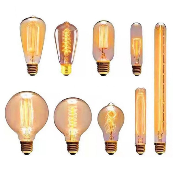 Vintage Retro Bulb Filament A19 40W A19 40W A19 40W