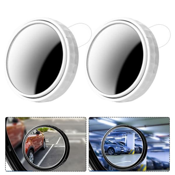 Blind Spot Spejl Bil Side Spejl SØLV Silver