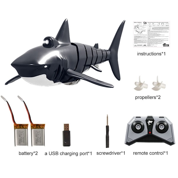 Rc Shark Toy Fjernkontroll Shark Toy A2 A2 A2