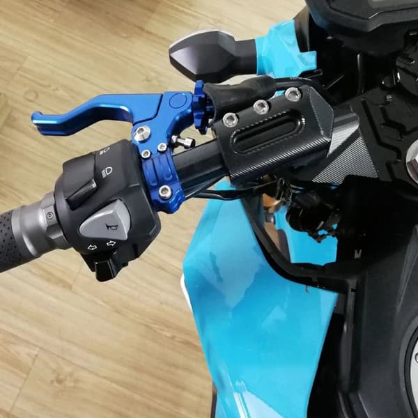 Koblingsgreb Motorcykelstyr BLÅ blue