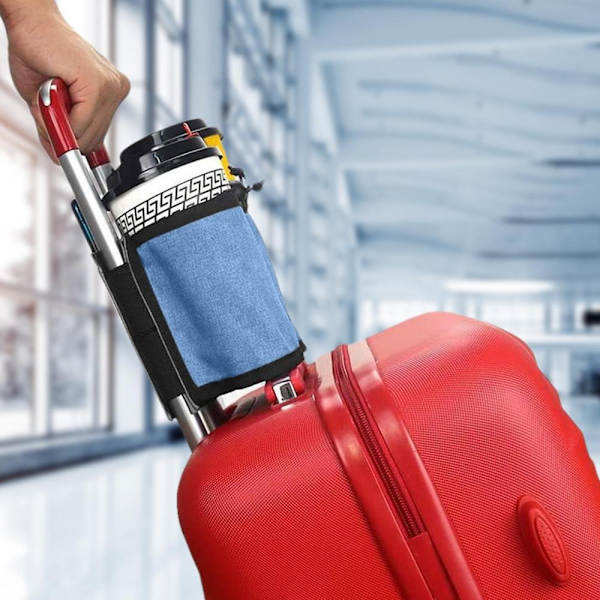 Baggage Kop Etui Bagage Kop Holder ROSE RED Rose Red