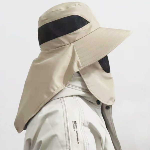 Fiskehat Solhat KHAKI khaki