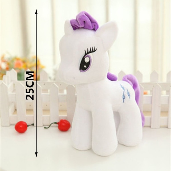 25CM My Little Pony Unicorn Toys LILA purple