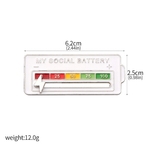 Social Mood Pin Rintaneula Pin STYLE 4 STYLE 4 Style 4