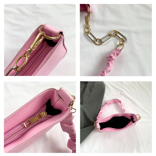 Skulderveske Underarmsveske ROSA pink