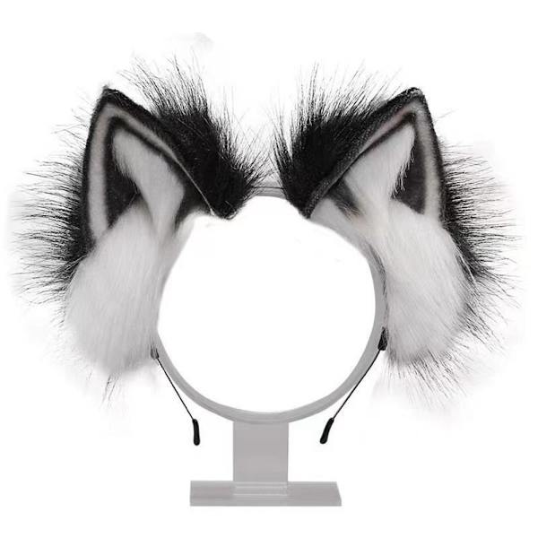 Cat Ear Pannband Cosplay Huvudbonader FÄRG 2 FÄRG 2 Color 2