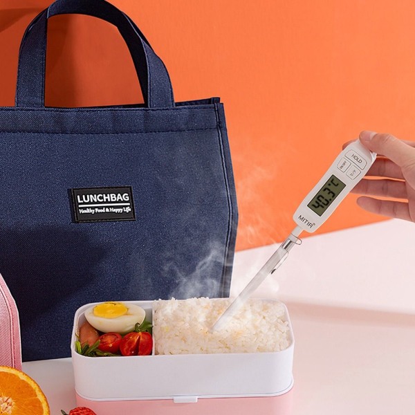 Isolerad Thermal Bag Kylväska Lunchväska GRÅ LITEN grey small