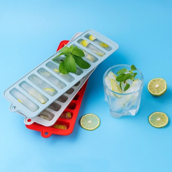Long Strip Ice Cube Bar Ball Maker Isform GRØN Green