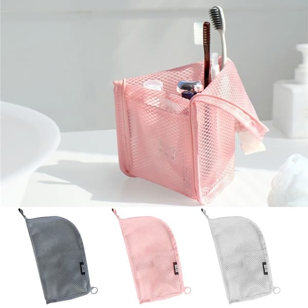 Makeup Brush Bag Kosmetikkveske GRÅ Grey