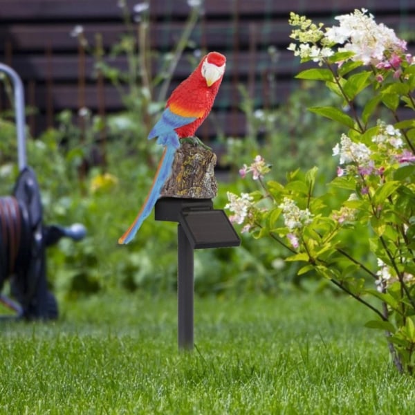 Solenergi LED-lys Parrot Lawn Light RØDT Red